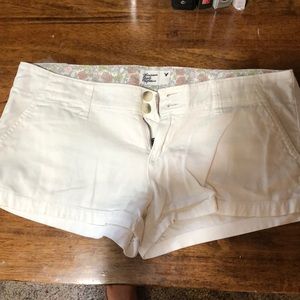 American Eagle White Shorts